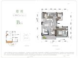 城投置地翡玥蘭庭_4室2厅3卫 建面169平米