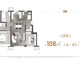 中海学府源境_3室2厅2卫 建面108平米