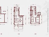 锦溢净月辰院_2室2厅3卫 建面247平米