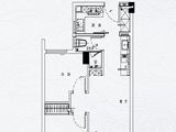 新汇澜桥印象_2室2厅1卫 建面59平米