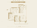 融创月湾首府_3室2厅1卫 建面85平米