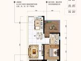 碧桂园太东蜜柚_2室2厅1卫 建面61平米