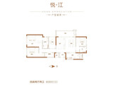 洪大合悦滨江_4室2厅2卫 建面142平米